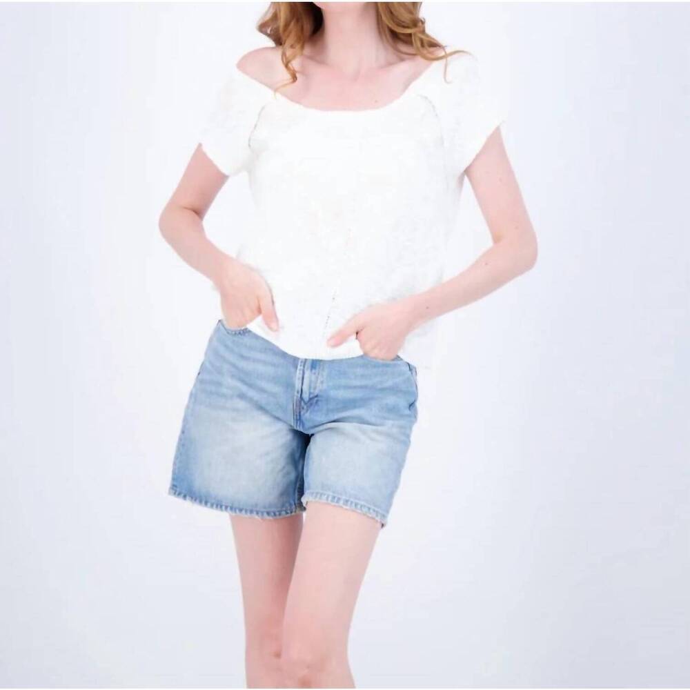 NEW STITCHDROP sea breeze in white